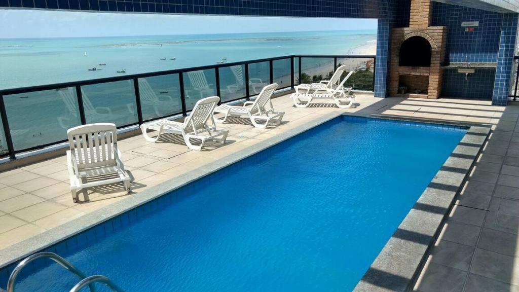 Apartamento Luxo 2/4 Beira-Mar Pajucara - Maceio Appartement Buitenkant foto